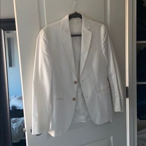 Jf slim white sports coat.
